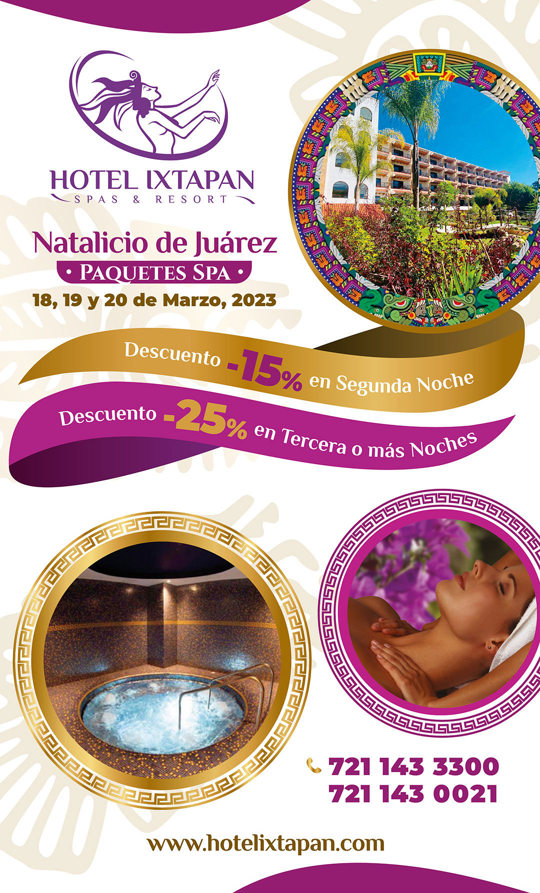 Hotel Ixtapan - promo Natalicio Juárez